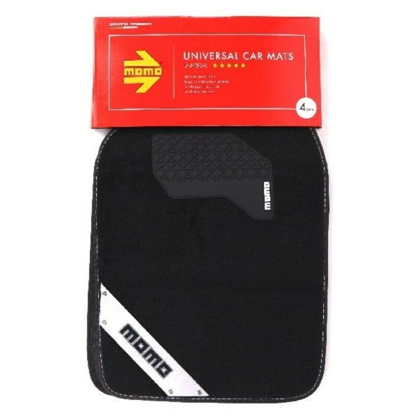 Auto-Fussmatten MOMO MOMLCM012BW Weiß Schwarz Universal
