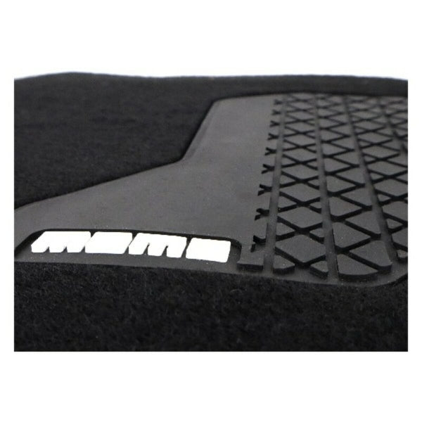Auto-Fussmatten MOMO MOMLCM012BW Weiß Schwarz Universal