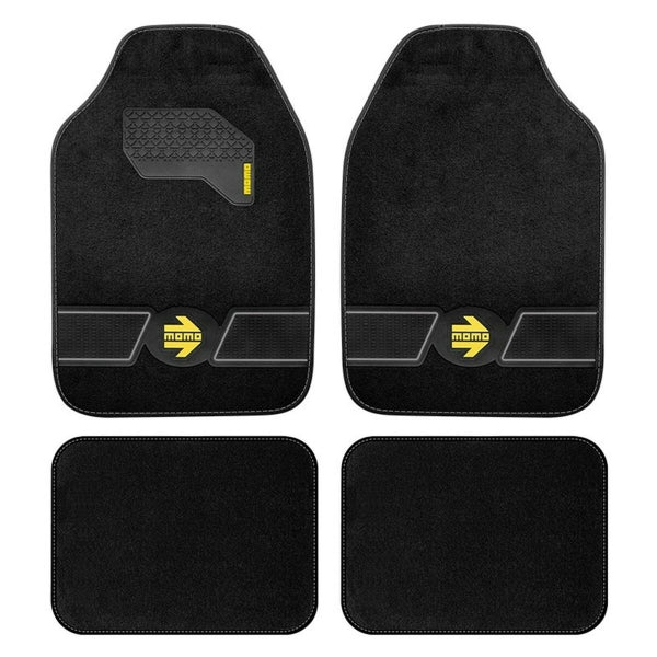 Auto-Fussmatten-Set MOMO MOMLCM4FUBG Universal – 4 Stück
