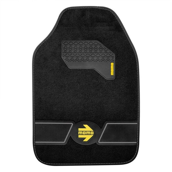 Auto-Fussmatten-Set MOMO MOMLCM4FUBG Universal – 4 Stück
