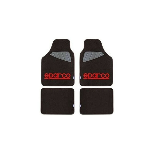 Auto-Fußmatten-Set Sparco SPC1903 – Schwarz/Rot (4-teilig)