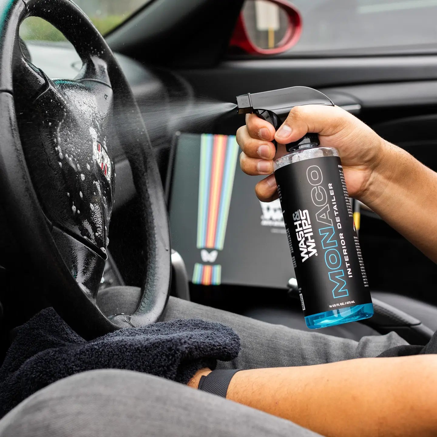 WASH&WHIPS CLEAN – Innenraum‑Reinigungsset (Schritt 2) – Für ein frisches & gepflegtes Interieur