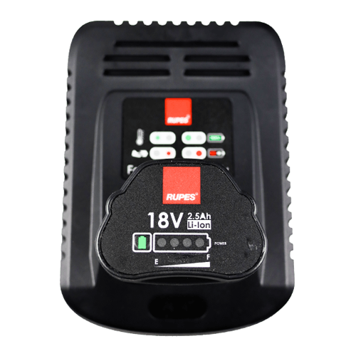 RUPES Bigfoot HLR75 STB iBrid Mini Akku-Poliermaschine | 75mm, Dual-Power, Exzenter-Technologie
