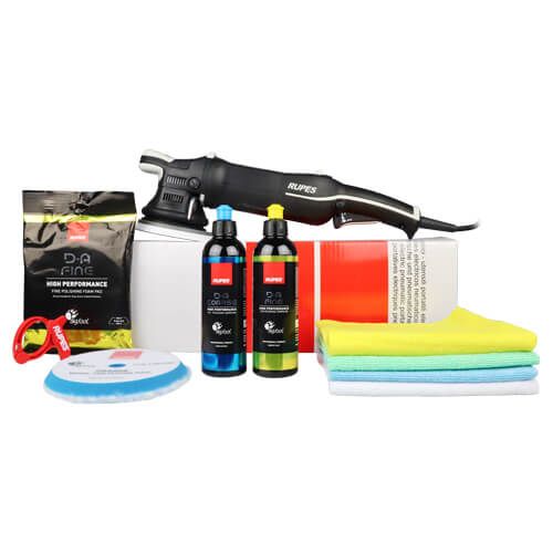 RUPES BigFoot LHR15 Mark III Exzenter Polierer – Basic Kit (8-teilig, 15 mm Hub)