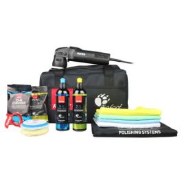 RUPES BigFoot Mini 12 mm LHR75E Lux Mark 3 MK III Exzenter Polierer Deluxe Kit 13 Items
