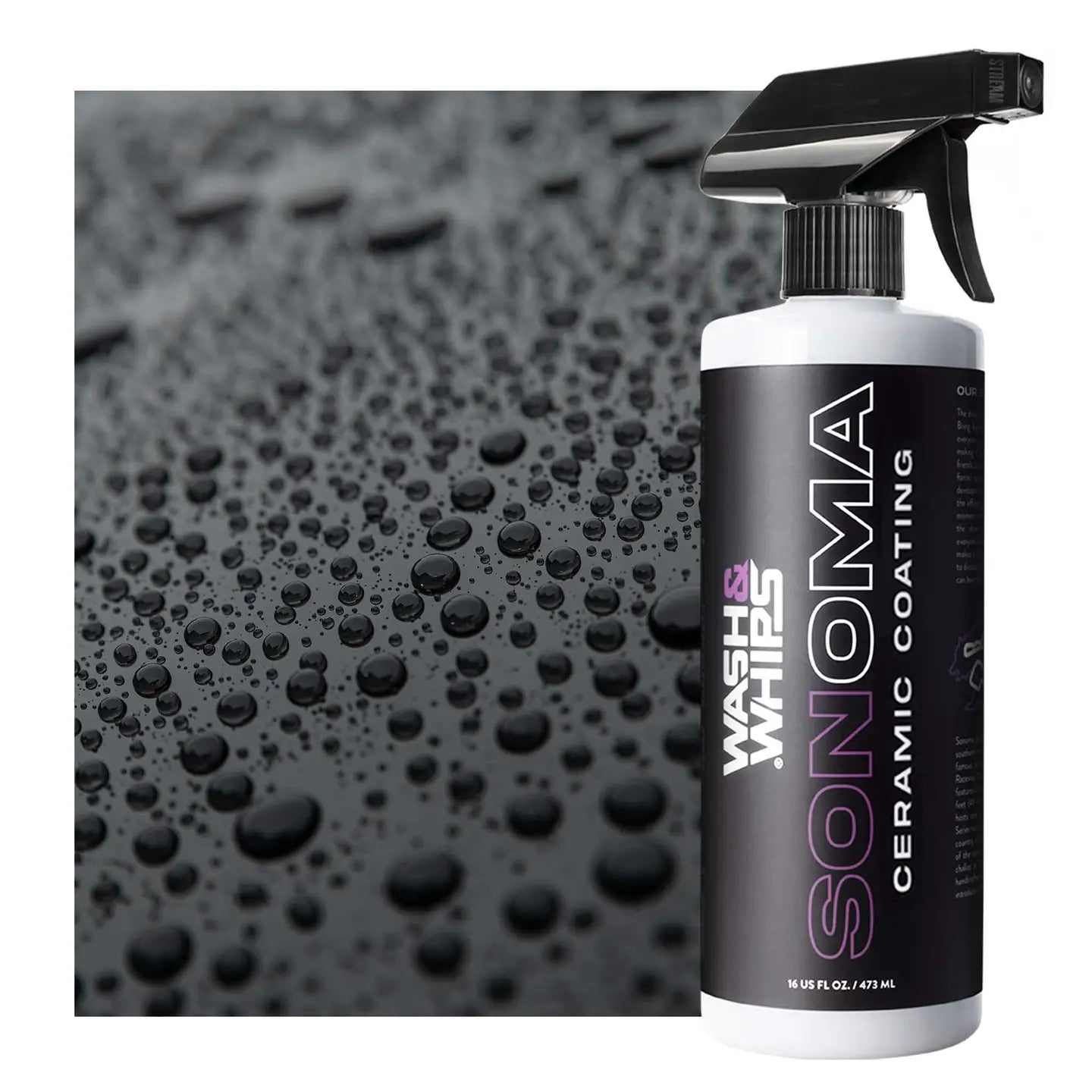 WASH&WHIPS Sonoma Keramik-Finish-Beschichtungsspray – 9H