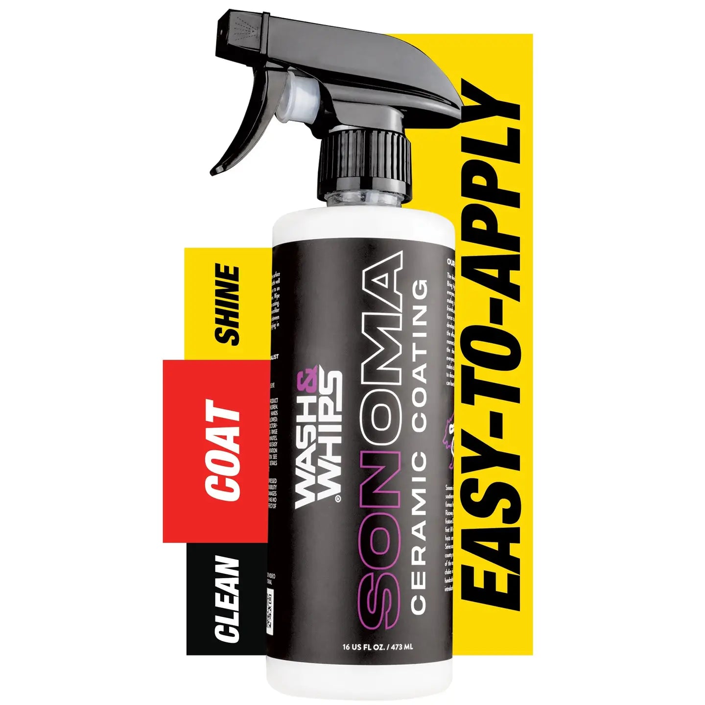 WASH&WHIPS Sonoma Keramik-Finish-Beschichtungsspray – 9H