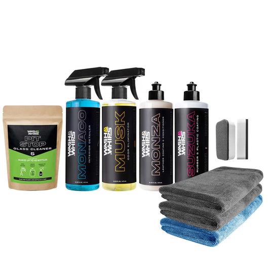 Wash&Whips Innenraum-Autopflege-Set