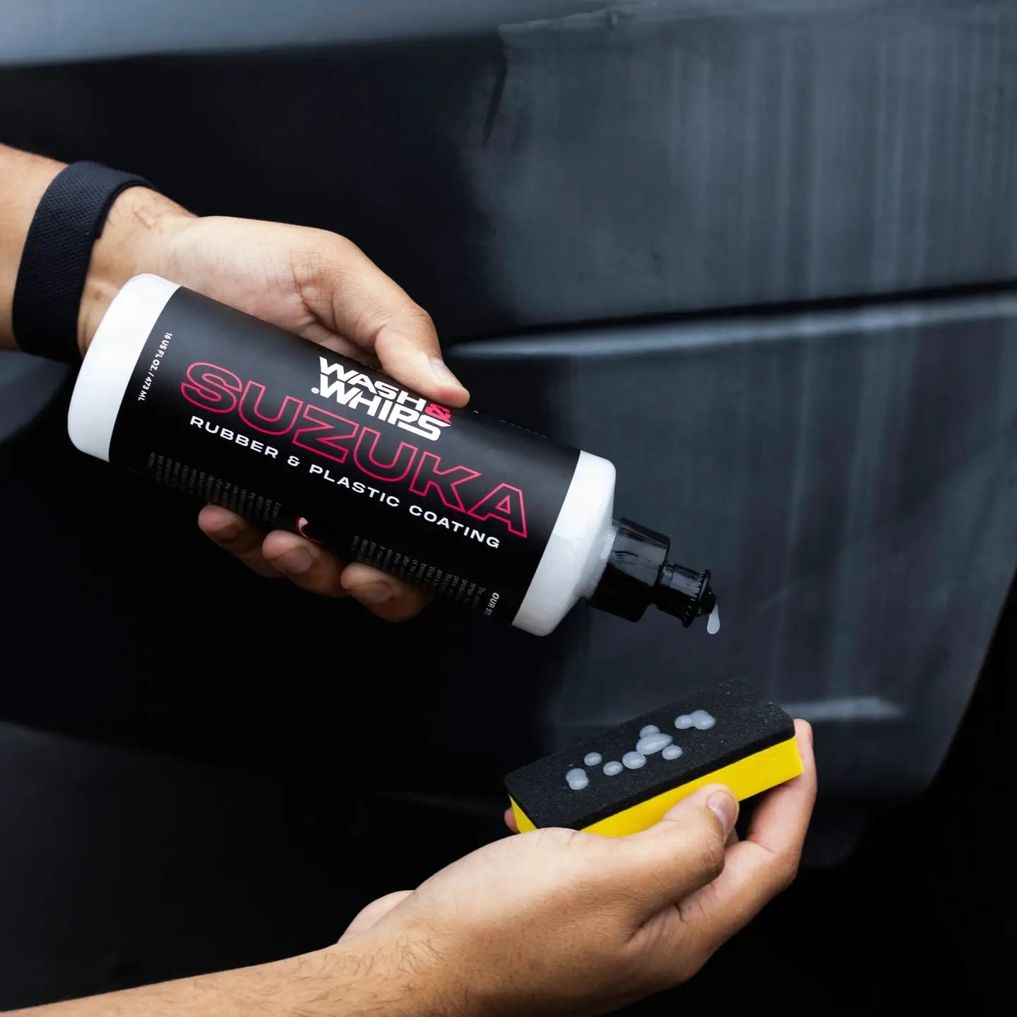 WASH&WHIPS 3‑Step Autopflegesystem – Komplettset für Auto & Cockpit