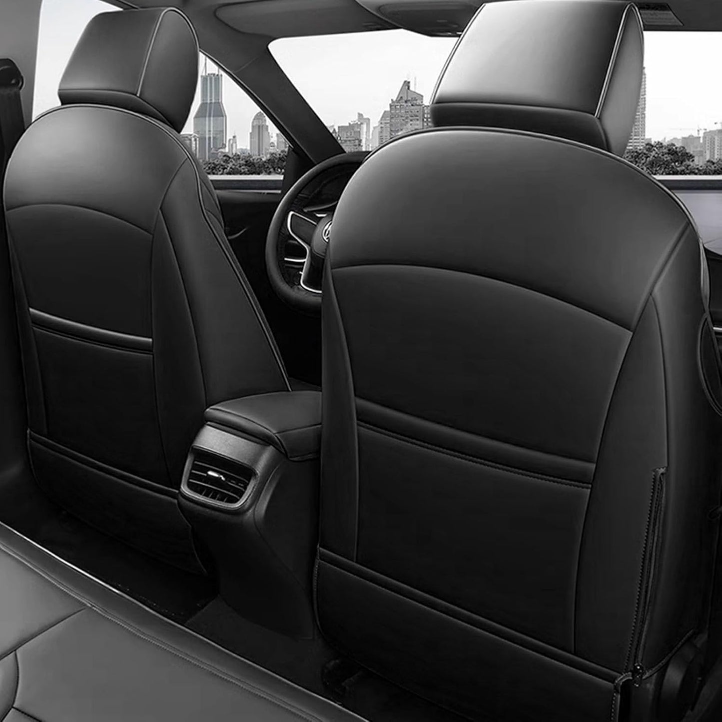 Universal  Autositzbezug-Set – Schwarz