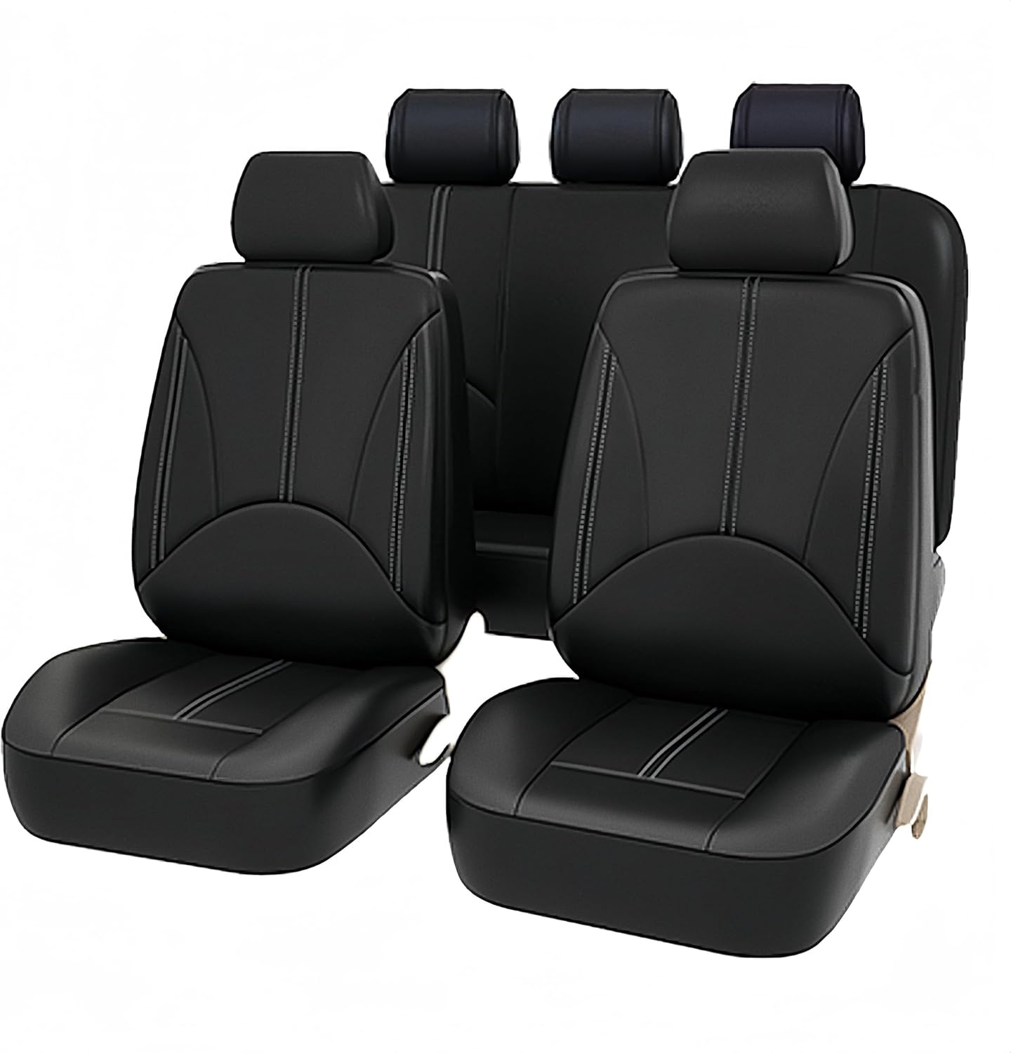 Universal  Autositzbezug-Set – Schwarz