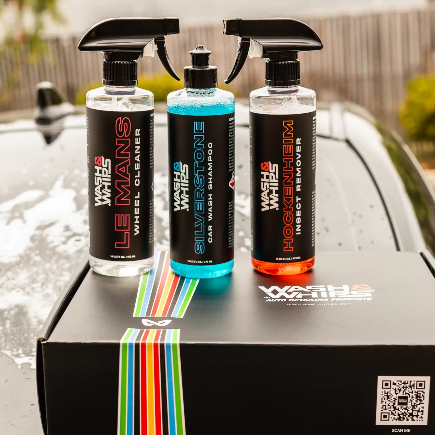 WASH&WHIPS Außenwasch-Set (Schritt 1) – Komplettkit für die gründliche Außenreinigung