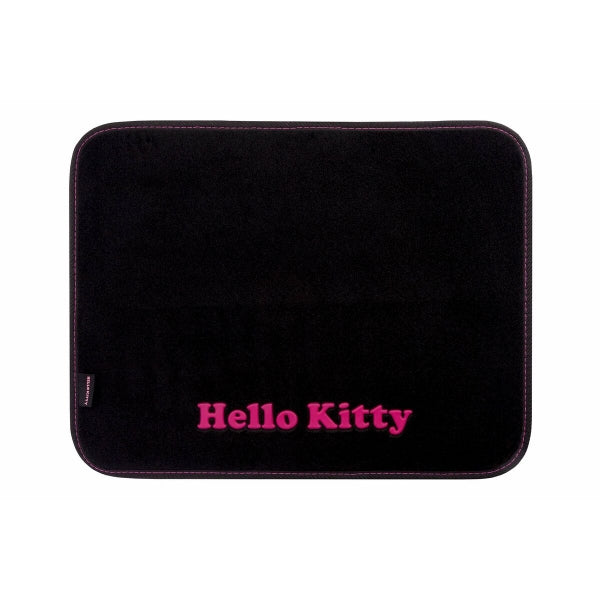 Auto‑Fußmatten‑Set Hello Kitty – Schwarz/Rosa (4‑teilig)