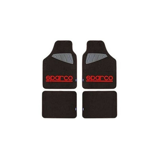 Auto-Fußmatten-Set Sparco SPC1903 – Schwarz/Rot (4-teilig)