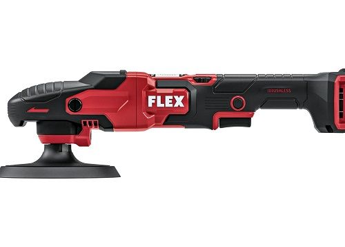 FLEX PE 150 18-EC Akku Rotations Poliermaschine Set – inkl. 2x 5.0Ah Akkus & Ladegerät