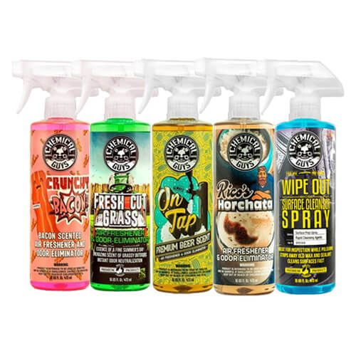 Chemical Guys Air Freshener & Wipe Out Kit – 5-teilig