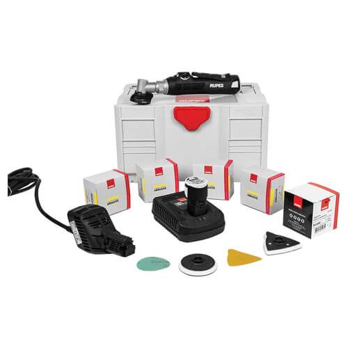 RUPES iBrid Nano Long Neck – Deluxe Kit mit QMAG-Technologie (HR81ML/BLX_QMAG)