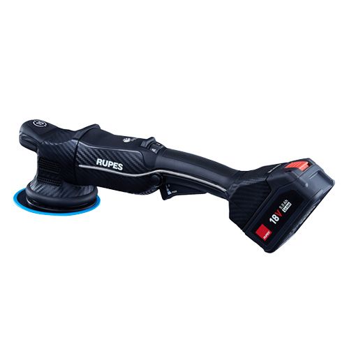 RUPES Bigfoot HLR15 iBrid Akku Exzenter Poliermaschine – 15mm Hub, 125mm, Komplettset