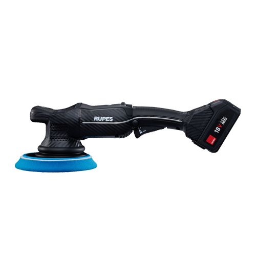 RUPES Bigfoot HLR21 iBrid Akku Exzenter Poliermaschine – 21mm Hub, 150mm, Komplettset