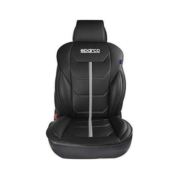 Sitzlehne Sparco Ferrara – Schwarz/Weiss Universal