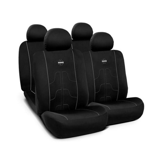 Sitzbezug-Set MOMO MOMLSC021BG Schwarz Grau – 11 Stück