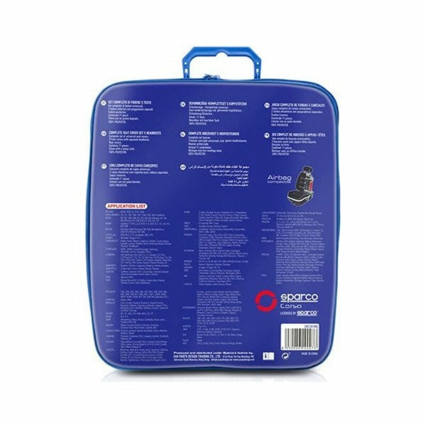 Sparco S‑Line Sitzbezug‑Set (11 Teile)