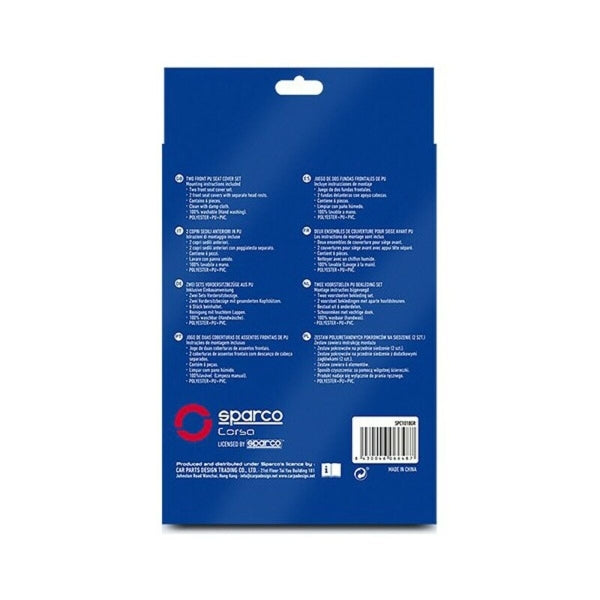 Sparco S‑Line Sitzbezug‑Set – Universal (6 Stück)